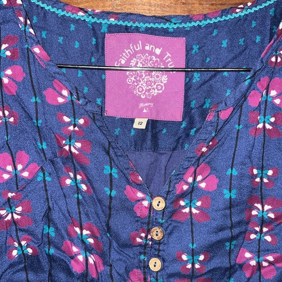 Size 12 faithful and tru brand summer dress - Picture 2 of 4